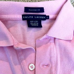 Ralph Lauren Pink Polo